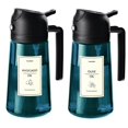 thumbnail image 1 of Botella TrendPlain 470ml Azul para Aceite de Oliva con Pulverizador 2 en 1, 1 of 6