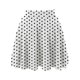 thumbnail image 5 of Minifalda clásica con cintura elástica para mujer: falda elegante y casual de corte A, 95 % poliéster, tallas reales, para todas las estaciones - S-XXL, 5 of 6