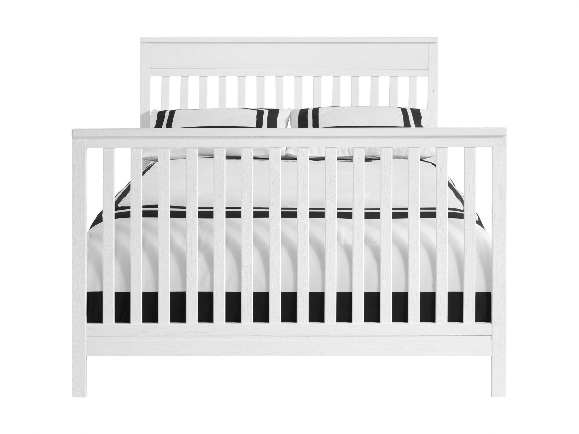 Oxford Baby Castle Hill Full-Size Bed Conversion Kit, Barn White