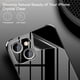 thumbnail image 5 of Funda a prueba de golpes compatible con iPhone 14 Plus, funda protectora delgada con borde suave de silicona mate translúcida a prueba de huellas dactilares, 5 of 6