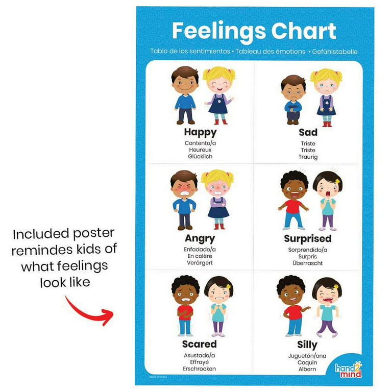 hand2mind Learn About Feelings Set, 10 Social Emotional Learning