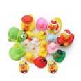 thumbnail image 1 of Moyic Juguetes de baño para Baby Shower, boya con sonido chirriante para apretar de pato amarillo grande, piscina, patos, juego divertido para niños Kits de decoración para fiestas 20 piezas Moyic HA041459-02, 1 of 6