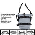 thumbnail image 4 of Motorcycle Side Crash Bar Bag, Anti Slip PVC Large Capacity Side Frame Crash Bar Bag Riding Bag Riding Tools Accessories for Dirt Bike Street Bike, 4 of 7