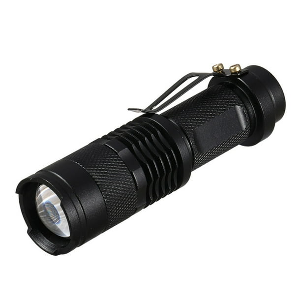 Detector billetes LED Handheld Mini Zoomable UV-Ultraviolet Light Linterna recargable Torca práctica para accesorios acampar