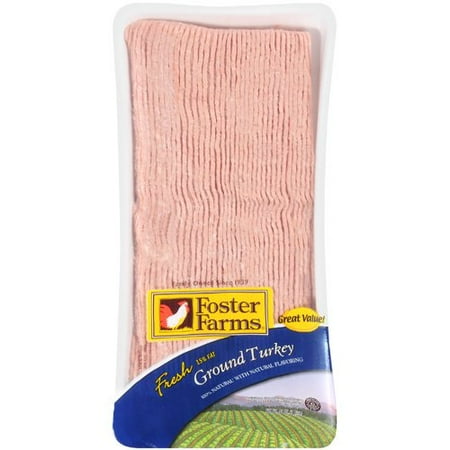 Foster Farms 3 Lb Ground Turkey 85%