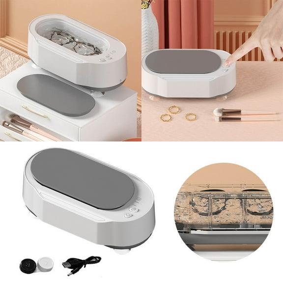 Cleaning Machine Efficient Lens Cleaner Dryer Automatic One Touchless Operation For Eyeglasses Sunglasses Compact Home Use