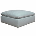 thumbnail image 2 of Sunset Trading Contemporary Puff Collection 44" Square Slipcovered Sectional Modular Ottoman, 2 of 5
