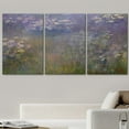 thumbnail image 2 of wall26 3 Piece Canvas Wall Art - Water Color Pond - Modern Home Art Stretched and Framed Ready to Hang - 24" x 36" x3, 2 of 5