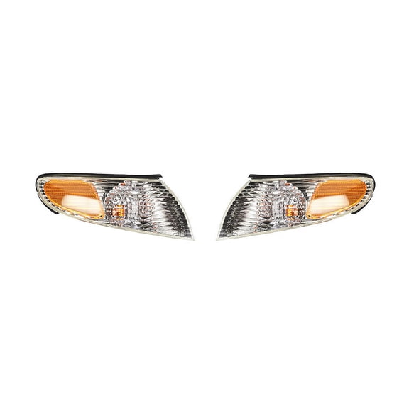 New Pair Of Side Lights Compatible With Toyota Solara 1999 2000 2001 By Part Numbers TO2521159 8161006040 8162006040