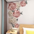 thumbnail image 2 of Naiovety Pegatina de pared de flores, calcomanía de estilo elegante, papel tapiz artístico para el hogar y la Oficina, póster de fondo de sofá de PVC, Decoración del hogar Tipo 1 Naiovety HA077073-01, 2 of 6