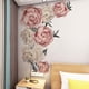 thumbnail image 5 of Advancent Pegatina de pared de flores, calcomanía de peonía de estilo elegante, arte autoadhesivo para oficina en casa, póster de PVC extraíble para Decoración del hogar Tipo 1 Advancent HA077073-01, 5 of 6
