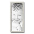 thumbnail image 2 of ArtToFrames 7x17" Bright Silver Picture Frame, Silver Wood Poster Frame, with Regular Glass and 2 (FBPL-4752), 2 of 7