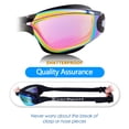 thumbnail image 6 of EverSport 2pack Swimming Goggles for Adult Comfortable Daily Swim Glasses with Mirrored Anti-Fog lens No Leak Water, 6 of 8