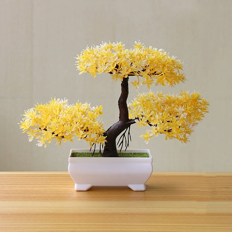 Travelwant Artificial Bonsai Tree, Fake Plant Decoration, Potted