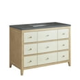 thumbnail image 2 of James Martin Vanities D604-V48-3Pbl Celeste 48" Single Basin Wood Vanity Set - Sunwashed, 2 of 6