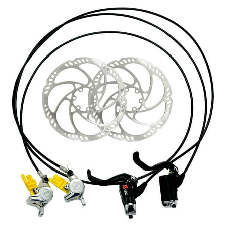 Magura MT8 Pro Carbon Post Mount Hydraulic Disc Brake Set w/ 180mm Rotor (F R) #MG2844