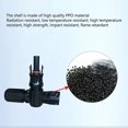 thumbnail image 2 of Solar Panel Connector, Male and Female Photovoltaic Connector Solar Panel Cable Connector Rated Voltage 1500V DC Solar Panel, 2 of 5