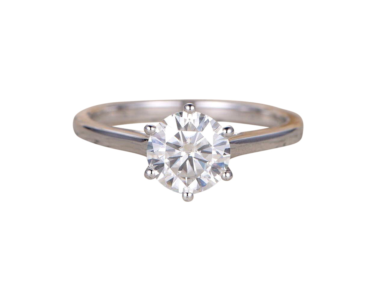 Details about   1.50 Ct Round Cut Art Deco Moissanite Vintage Engagement Ring 925 Silver Ring 