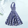 thumbnail image 3 of Vestido recortado para mujer corsé de algodón con cordones vestido oscilante cinturón con cremallera ropa de fiesta Hugtrwg Para estrenar, 3 of 9