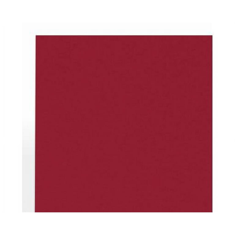 Luxpaper 8.5 x 11 Cardstock, 100 lb. Garnet Red, 50/Pack