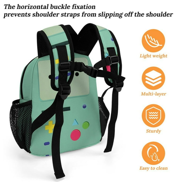 BMO Adventure Time Backpack Daypack School Bag Lightweight Bookbag