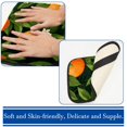 thumbnail image 3 of Tangerine Furry Printed Armrest Cover 12.5x8.2 Inch Soft Comfortable Car Armrest Mat Accessories, 3 of 6