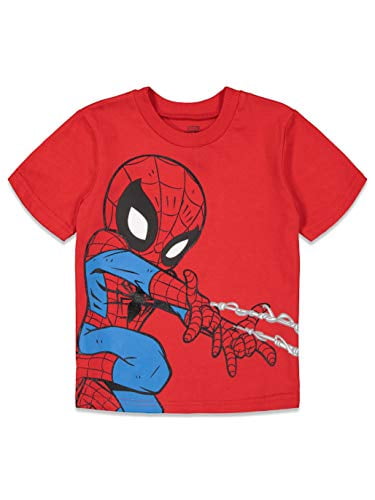 NEW Marvel Spiderman Youth Sizes XS-S-M-L-XL 6/7-8-10/12-14/16-18/20 Shirt 