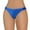 349#Blue, variant on HSHMT Underwear for Women, Women's Silky Shiny Low Waist Briefs Transparent Underwear