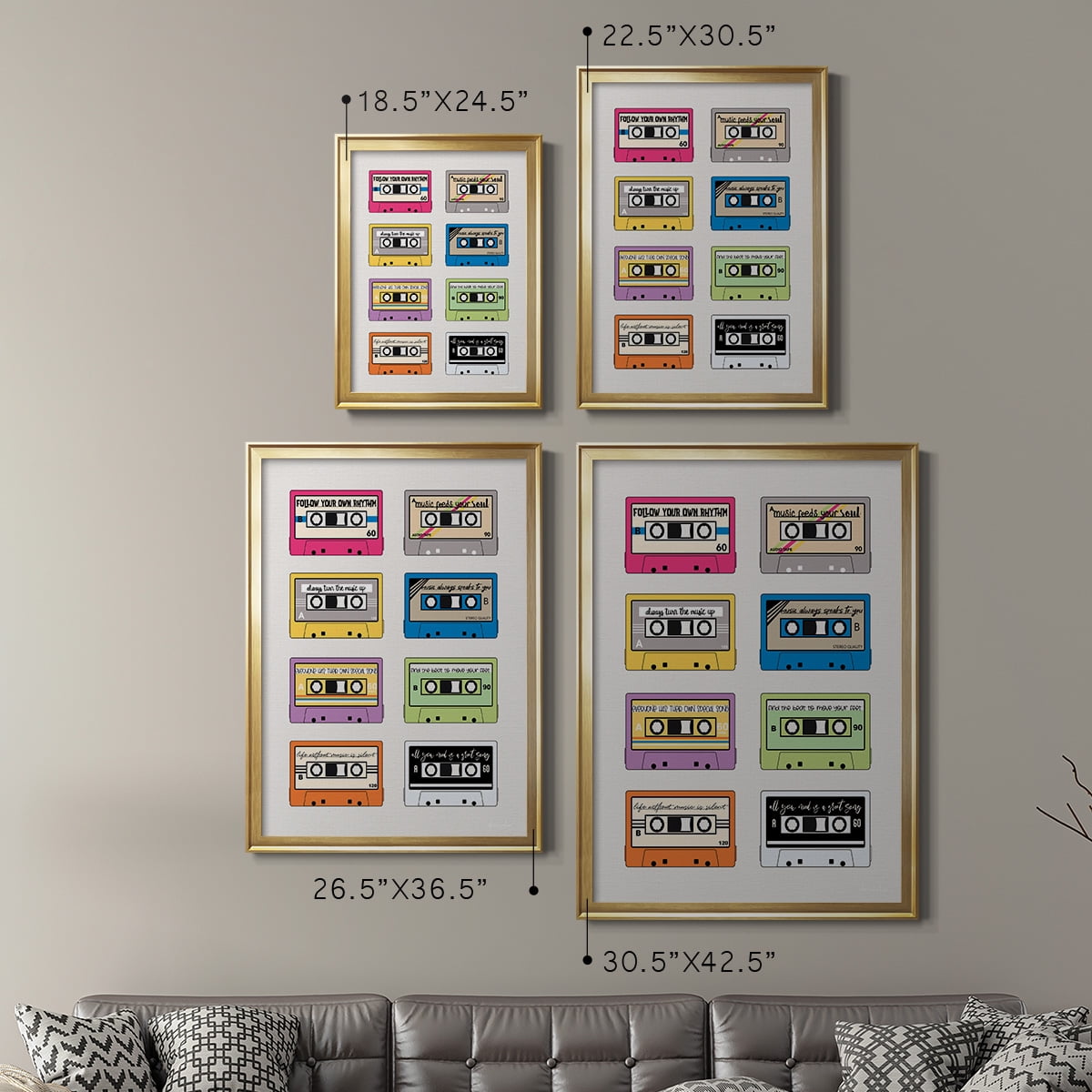Musical Inspiration Premium Framed Print - Ready to Hang
