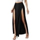 thumbnail image 2 of Falda larga elástica con abertura alta y cintura elástica para mujer - Estilo bohemio versátil, S-XXL, 2 of 5