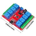 thumbnail image 3 of 12V 8 Channel USB Relays Control Switches Programmable Computer Control Switches For Home PC Intelligent Controller, 3 of 8