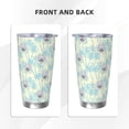 thumbnail image 3 of Lsque French Bulldog 3 Pattern 20oz Car Cup with Lid and Straw, Insulated Coffee Cup with Straw Topper, Spill Proof Travel Coffee Mug, Stainless Steel Tumble-Straw Two-piece Set, 3 of 8