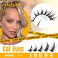 thumbnail image 3 of AIR-Manga Cluster Lashes Kit Natural Anime Lash Extension Kit 10-16MM Natural Eyelash Extension Kit with Lash Bond and Seal Lash Applicator Wispy D Curl Anime Cluster Eyelash Extensions, 3 of 4