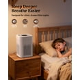 thumbnail image 3 of AIRFIRE Air Purifiers for Allergies and Asthma, HEPA Air Purifier for Home up to 975 Sq.ft, Bedroom Pet Wildfire, AP205, 2026 New, 3 of 14