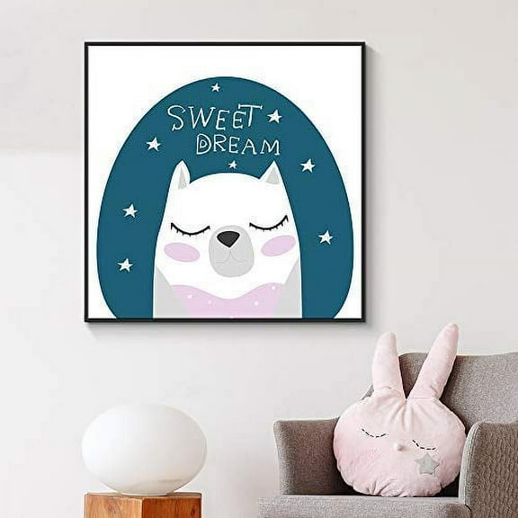 wall26 Floating Framed Canvas Wall Art for Living Room, Bedroom Canvas Prints for Home Decoration Ready to Hang - 24x24 inches