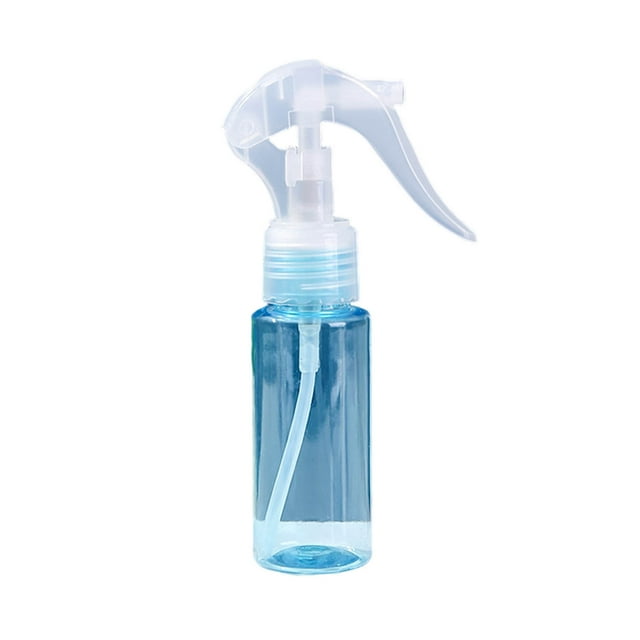 yulier under $5 60ml Small Spray Bottle, Fine Mist Mini Empty Spray Bottles, Leak Proof Refillable Water Spray Bottle, Plastic Spray Bottles for Hair, Face, Cooking (Blue)