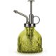 thumbnail image 1 of Rociador de riego para plantas de vidrio, 200 ml retro con regadera de bomba superior, rociador de riego con una mano para plantas de jardinería, jardín, limpieza, alcohol-verde ZefeiWu 8390614060005, 1 of 1