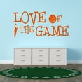 thumbnail image 3 of Sports Wall Decals for Children Playroom - Heart of Sports Basketball Basketball DIY & Creativity Boy Girl Bedroom Wall Sticker - Size: 30 In x 15 In, 3 of 5