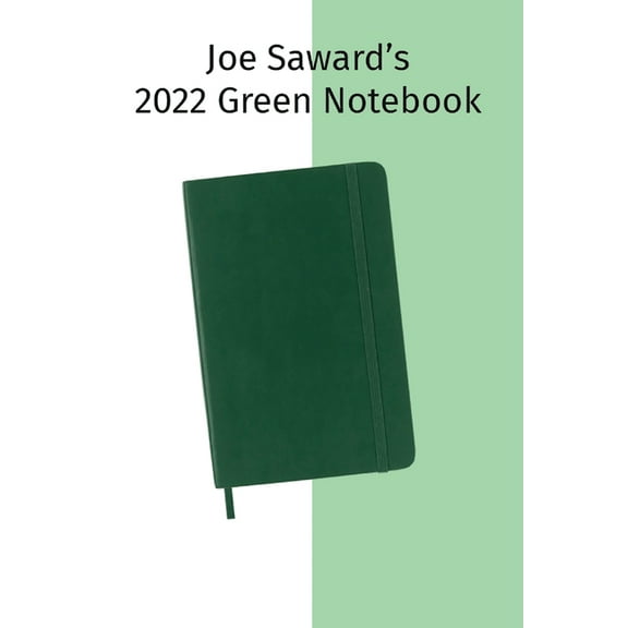 Joe Saward's 2022 Green Notebook, (Paperback)