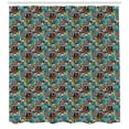 thumbnail image 3 of Ambesonne Pirates Shower Curtain, Retro Adventure, 69"Wx70"L, Multicolor, 3 of 3
