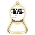 thumbnail image 1 of Personal Electric Switch Preferences Beer Bottle Cap Opener Stainless Steel Key Chain, 1 of 3