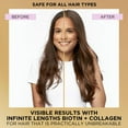 thumbnail image 4 of Pantene Pro-V Miracles Infinite Lengths Biotin + Collagen 1 Minute Miracle Conditioner 325mL, 4 of 9