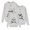 Grey_001, variant on Fgnfyis Matching Family Christmas Sweatshirts Printed O Neck -lined Long Sleeve Pullover Sweatshirt Holiday Tops