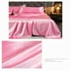 thumbnail image 3 of Sábanas de seda de verano de hielo de color melocotón rosa, 170*230cm, Sábana de enfriamiento de alta gama, 3 of 7