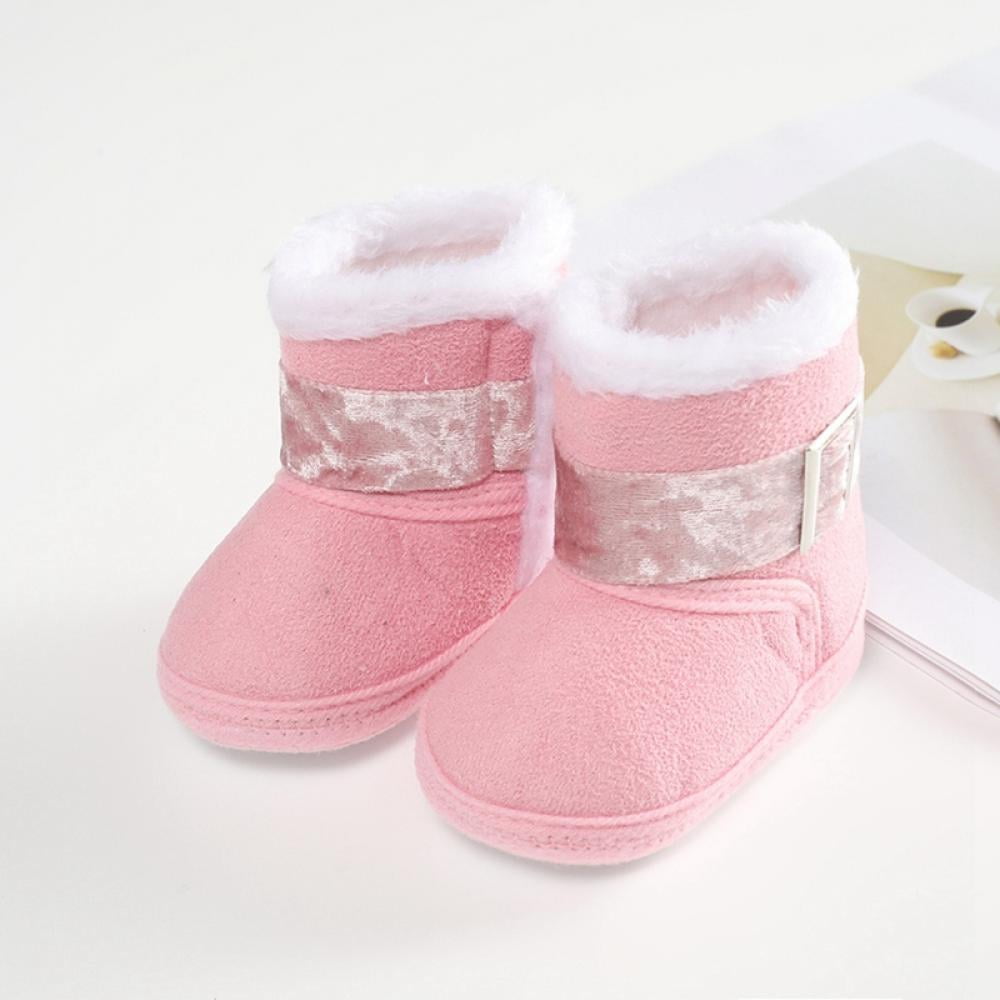 Baby Boy Girl Boots Newborn Shoes Winter Snow AntiSlip Soft Sole Warm