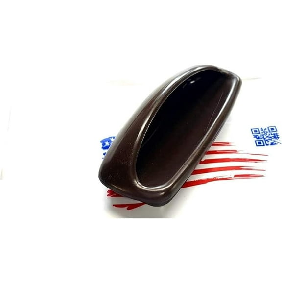 HandyCT One Plastic recessed Drawer Pull for cabinets, Brown 1710