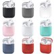 thumbnail image 3 of Gwong Electrónica Escudo de la cubierta del protector de silicona suave a prueba de golpes para manzana Airpods Auriculares, 3 of 7