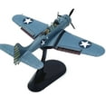 thumbnail image 2 of 1:72 Scale US SBD-3 Dive Bomber Alloy Aircraft Model High Simulation Display Gift Home Decoration, 2 of 3