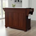 thumbnail image 4 of Crosley Alexandria White Granite Top Kitchen Island in Mahogany, 4 of 10