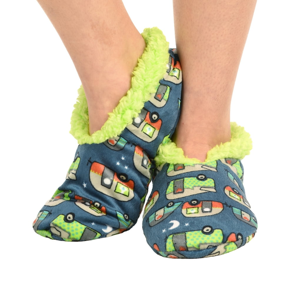 Lazy One - LazyOne Fuzzy Feet Slippers for Women, Cute ...